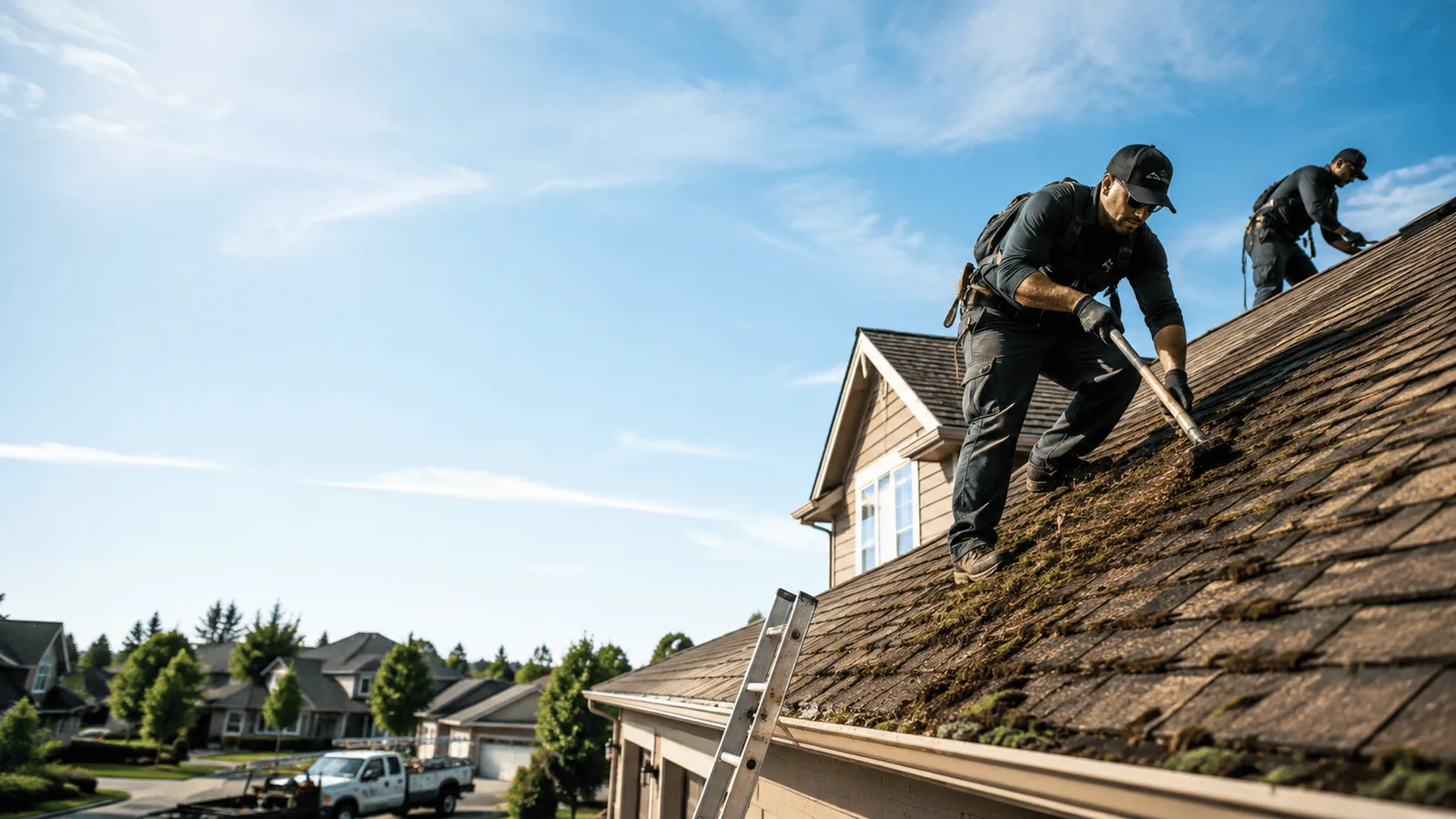 Roof Moss Removal in Palmyra, NE near me